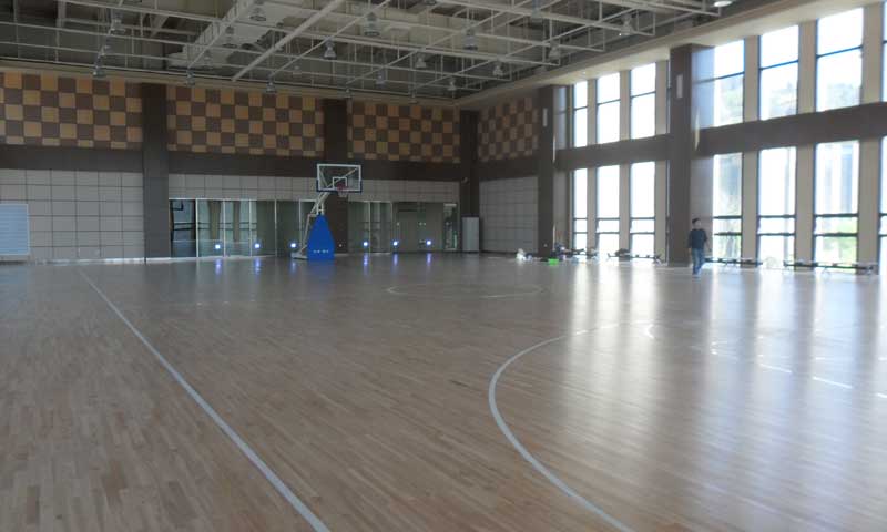 各類運動場地上pvc運動地板新潮流